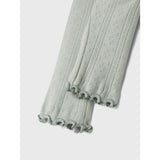 Name It Aqua Gray Jsilke Leggings