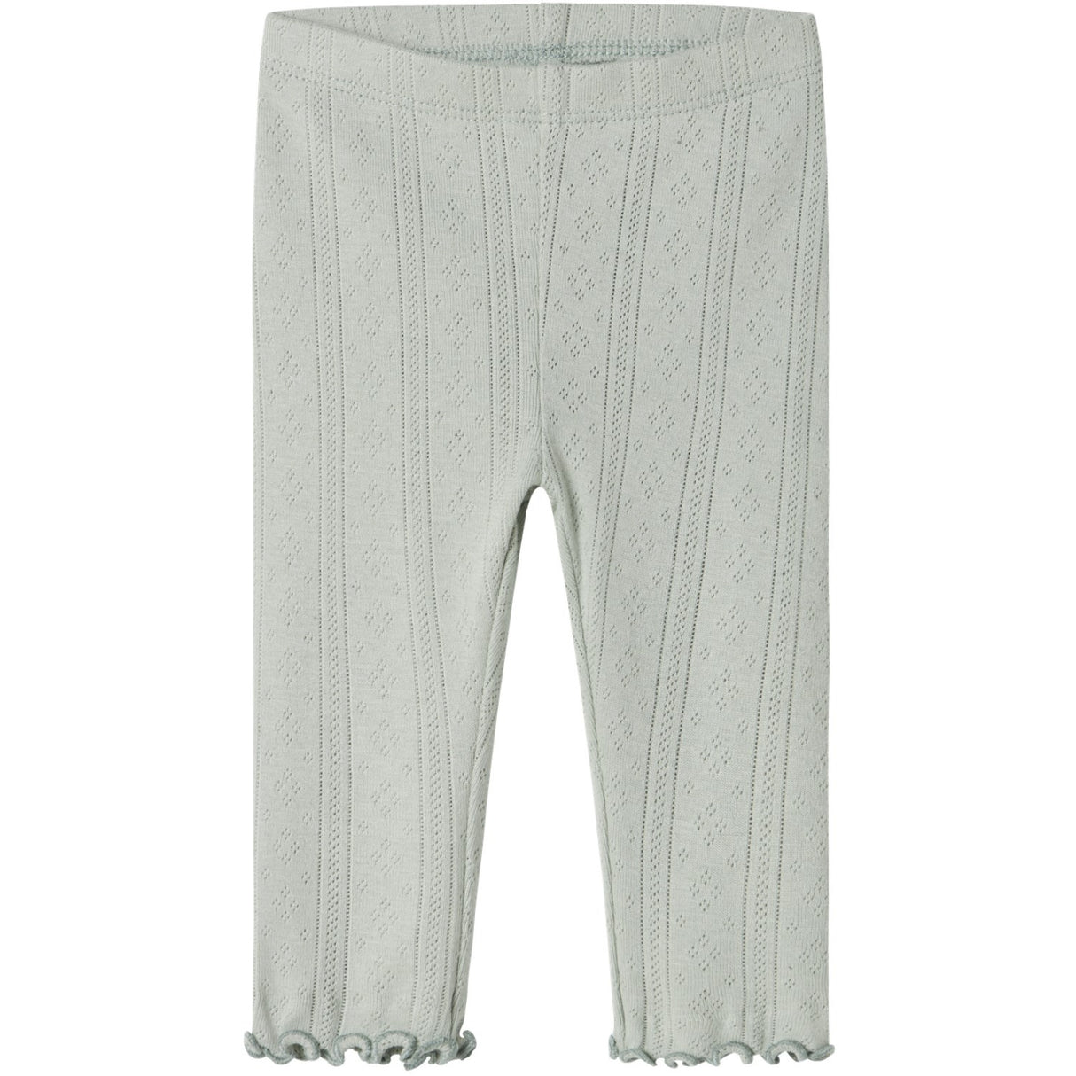 Name It Aqua Gray Jsilke Leggings