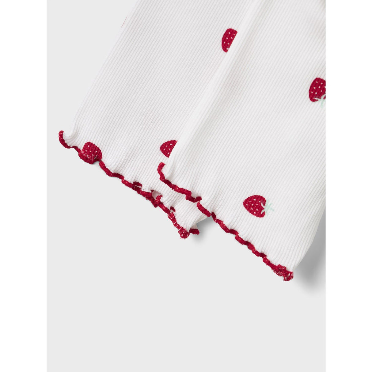 Name It Bright White Jillie Slim Biker Shorts