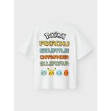Name It Bright White Mat Pokemon Regular T-Shirt