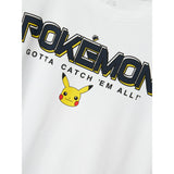 Name It Bright White Mat Pokemon Regular T-Shirt