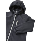 Reima Soft black Vantti Soft black Softshell Jakke