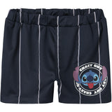 Name It Navy Blazer Ariz Stitch Regular Poly Shorts