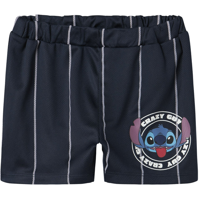 Name It Navy Blazer Ariz Stitch Regular Poly Shorts