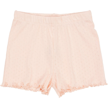 COPENHAGEN COLORS Dusty Rose Summer Pointelle Shorts