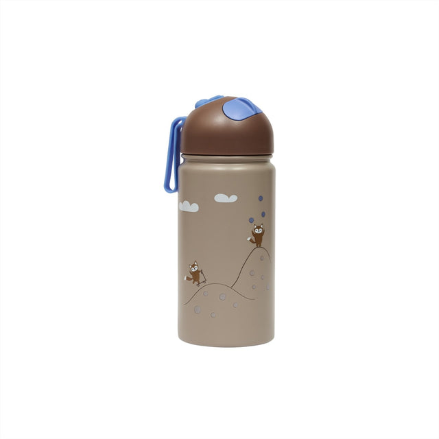 OYOY Blue Friends In The Forest Flaske 360ml