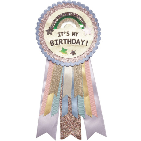 Mimi & Lula Badge - Birthday Unicorn