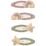 Mimi & Lula 4 Hårspænder - Over The Rainbow Dreamland