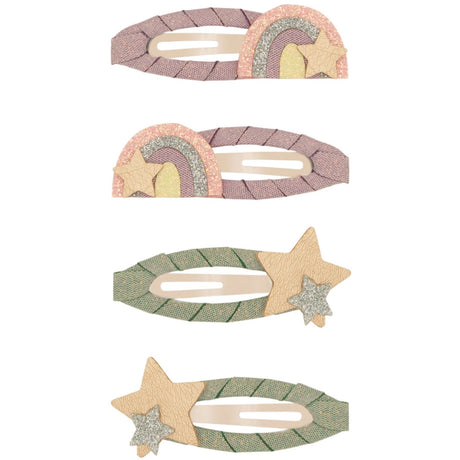 Mimi & Lula 4 Hårspænder - Over The Rainbow Dreamland