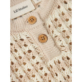 Lil'Atelier Turtledove Gray Morn Boa Strik Vest