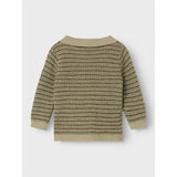 Lil'Atelier Moss Gray Barker Strik Polo