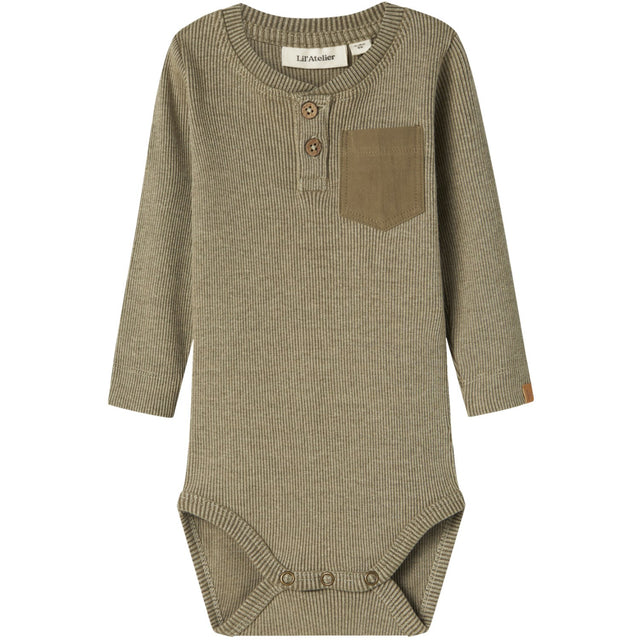 Lil'Atelier Moss Gray Barbar Slim Body