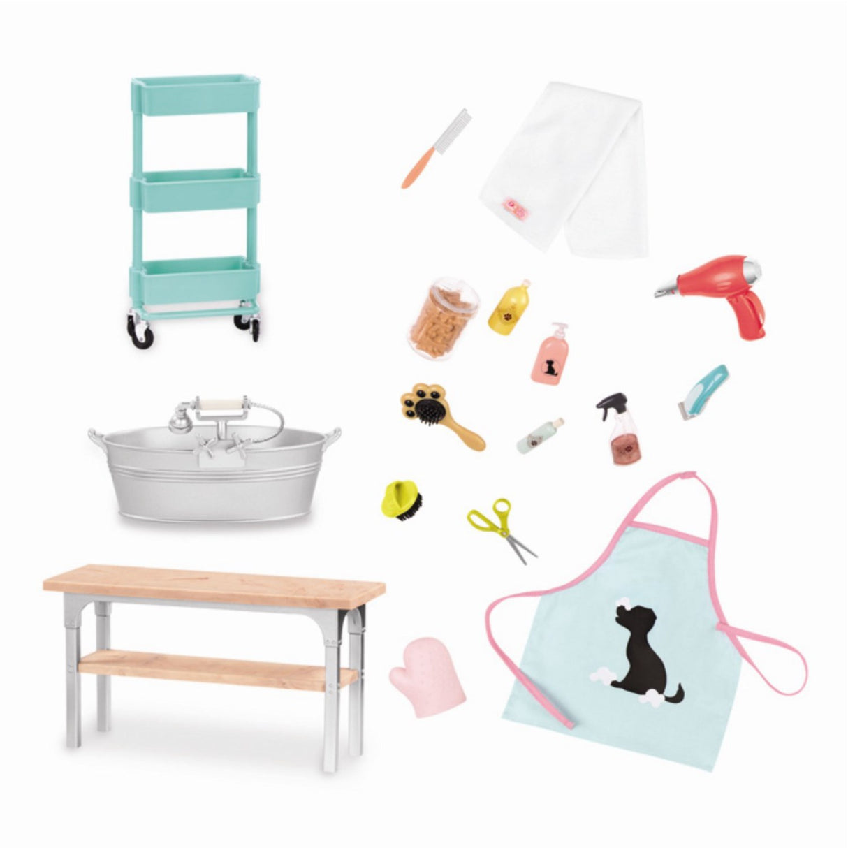 Our Generation Tilbehør Kæledyrs Plejesæt