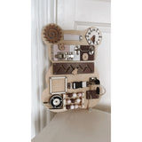 HEMMINGSEN Kids Brown Aktivitetstavle Bjørn Bærbar