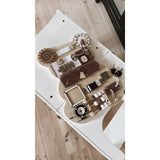 HEMMINGSEN Kids Brown Aktivitetstavle Bjørn Bærbar