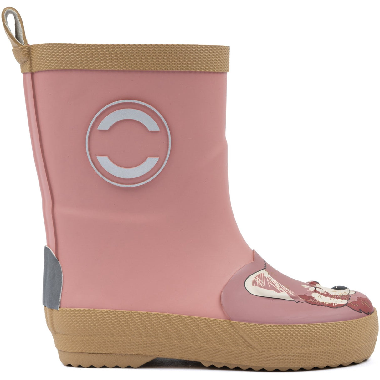 Mikk-Line Ash Rose Red Panda 3D Gummistøvler