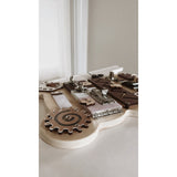 HEMMINGSEN Kids Brown Aktivitetstavle Bjørn Bærbar