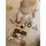 HEMMINGSEN Kids Brown Aktivitetstavle Bjørn Bærbar