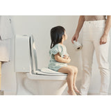 BabyBjörn White/Grey Toiletsæde