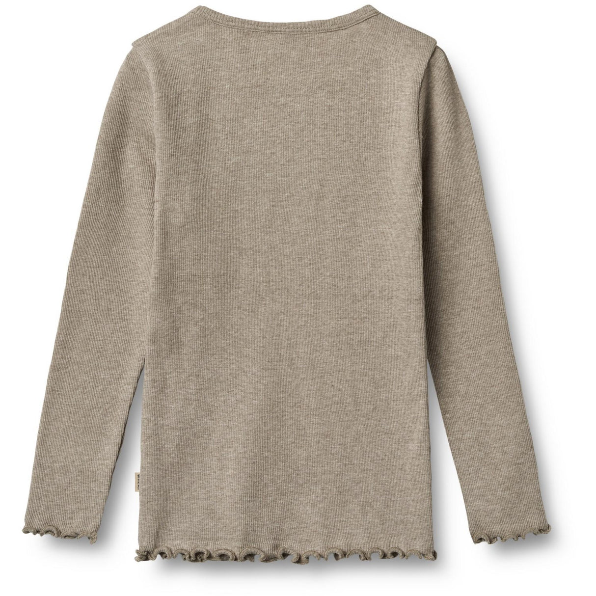 Wheat Gravel Melange Bluse Ida