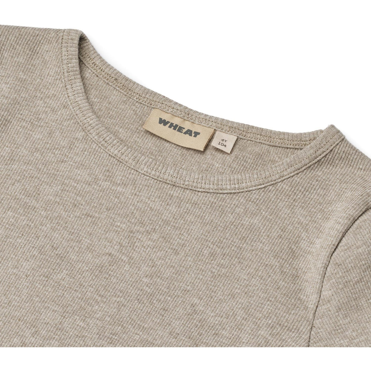 Wheat Gravel Melange Bluse Ida