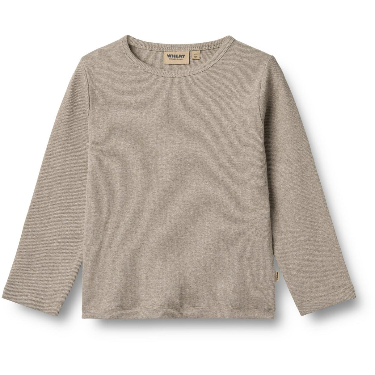 Wheat Gravel Melange Bluse Milo