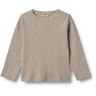 Wheat Gravel Melange Bluse Milo