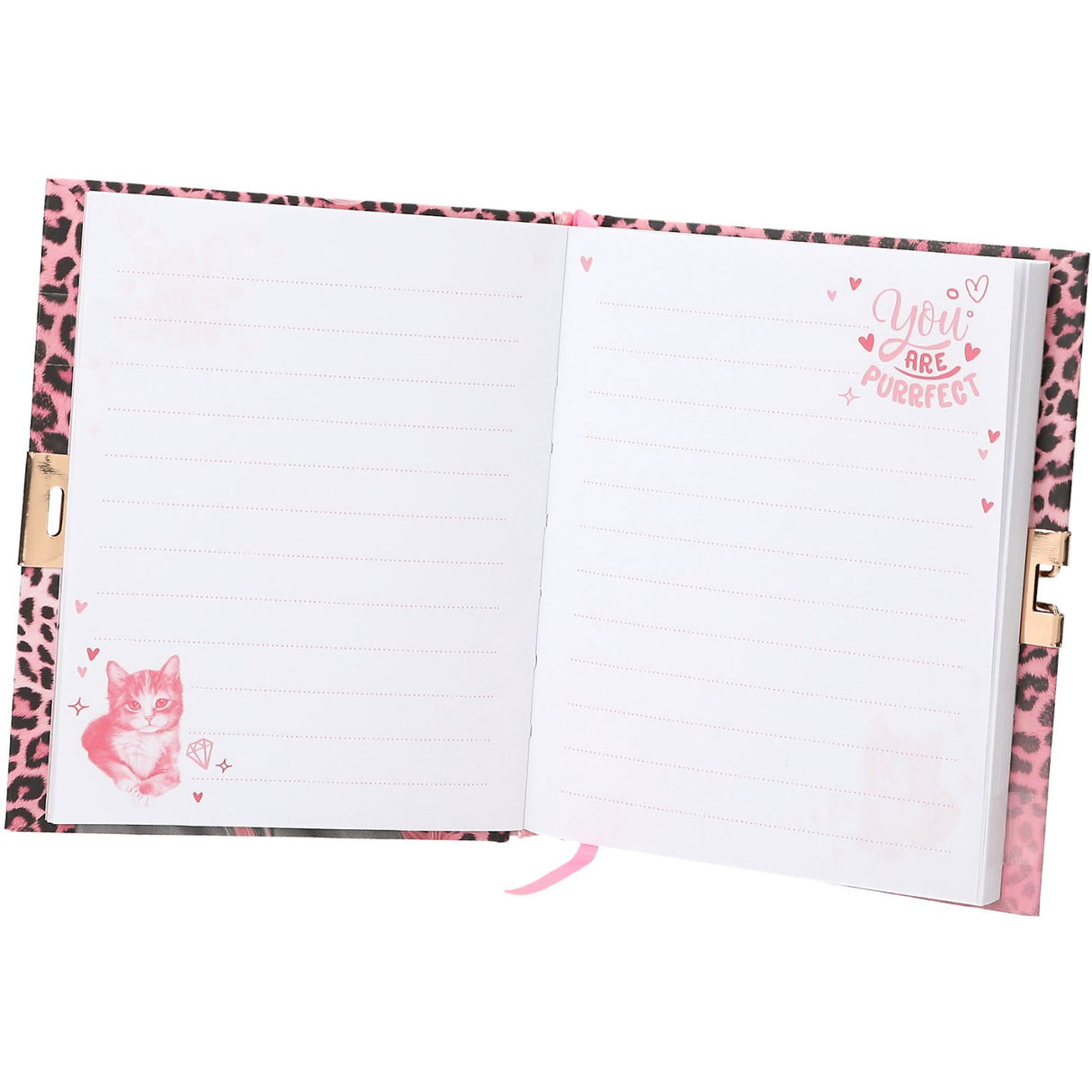 TOPModel Dagbog Med Hemmelig Pen