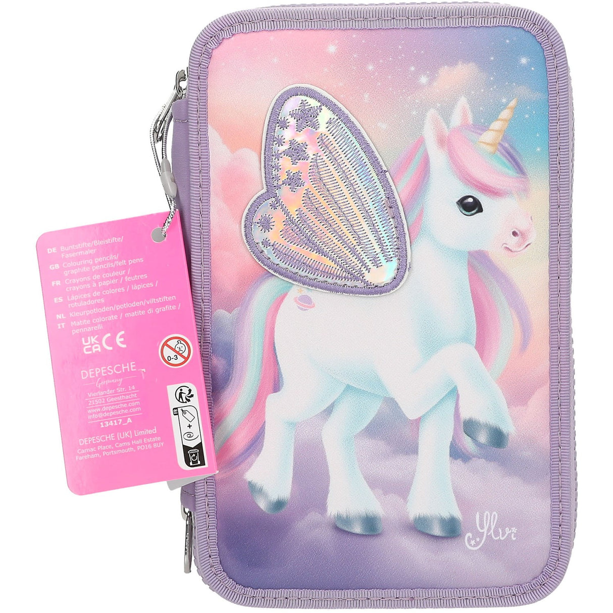 Ylvi Triple Penalhus Med Appliquéd Wing