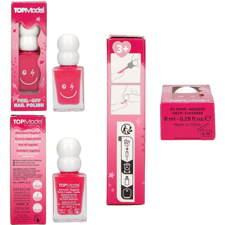 TOPModel Beauty And Me Neglelak Dark Pink