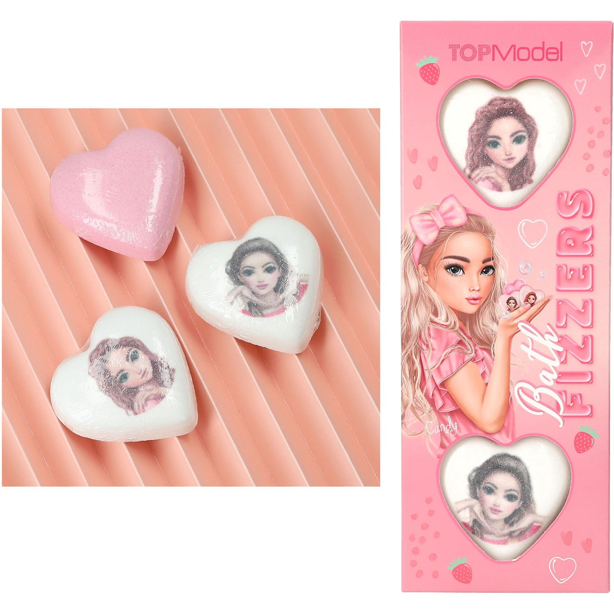 TOPModel Beauty And Me Printed Bathfizzers