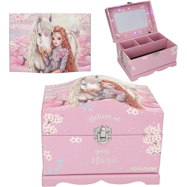 TOPModel Viva Violet Smykkeskrin Med Lys