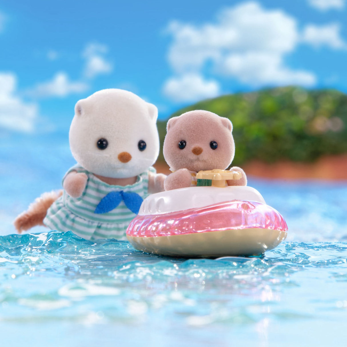 Sylvanian Families® Sea Otter Sisters - Splashy Snorkel Sæt