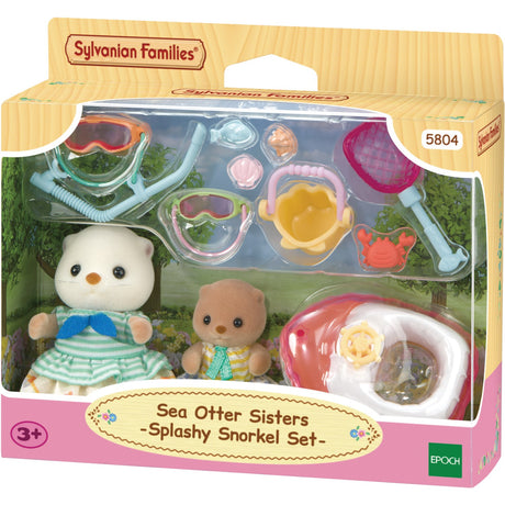 Sylvanian Families® Sea Otter Sisters - Splashy Snorkel Sæt