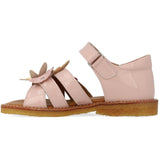 Angulus Rosebud Sandal Med Multifarvede Blomsterapplikationer