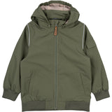 Mikk-Line Dusty Olive Shell Jakke