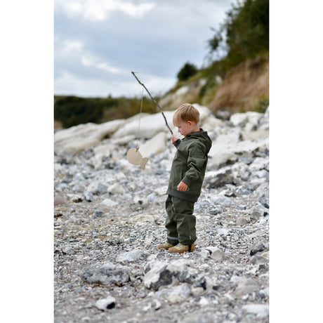 Mikk-Line Dusty Olive Shell Jakke