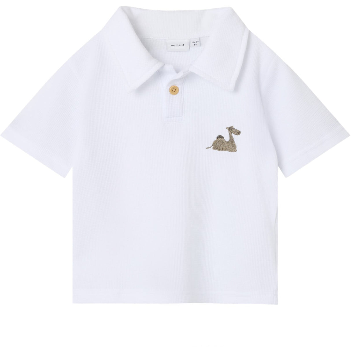 Name It Bright White Janus Regular Polo