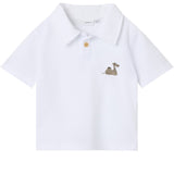 Name It Bright White Janus Regular Polo