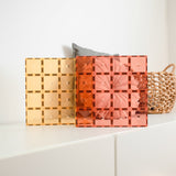 Connetix Pastel Lemon & Peach Base Plate 2 Styks