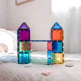 Connetix Rainbow Blue & Green Base Tallerken Pak 2 Styks