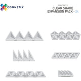 Connetix Clear Shape Expansion Pak 24 Styks