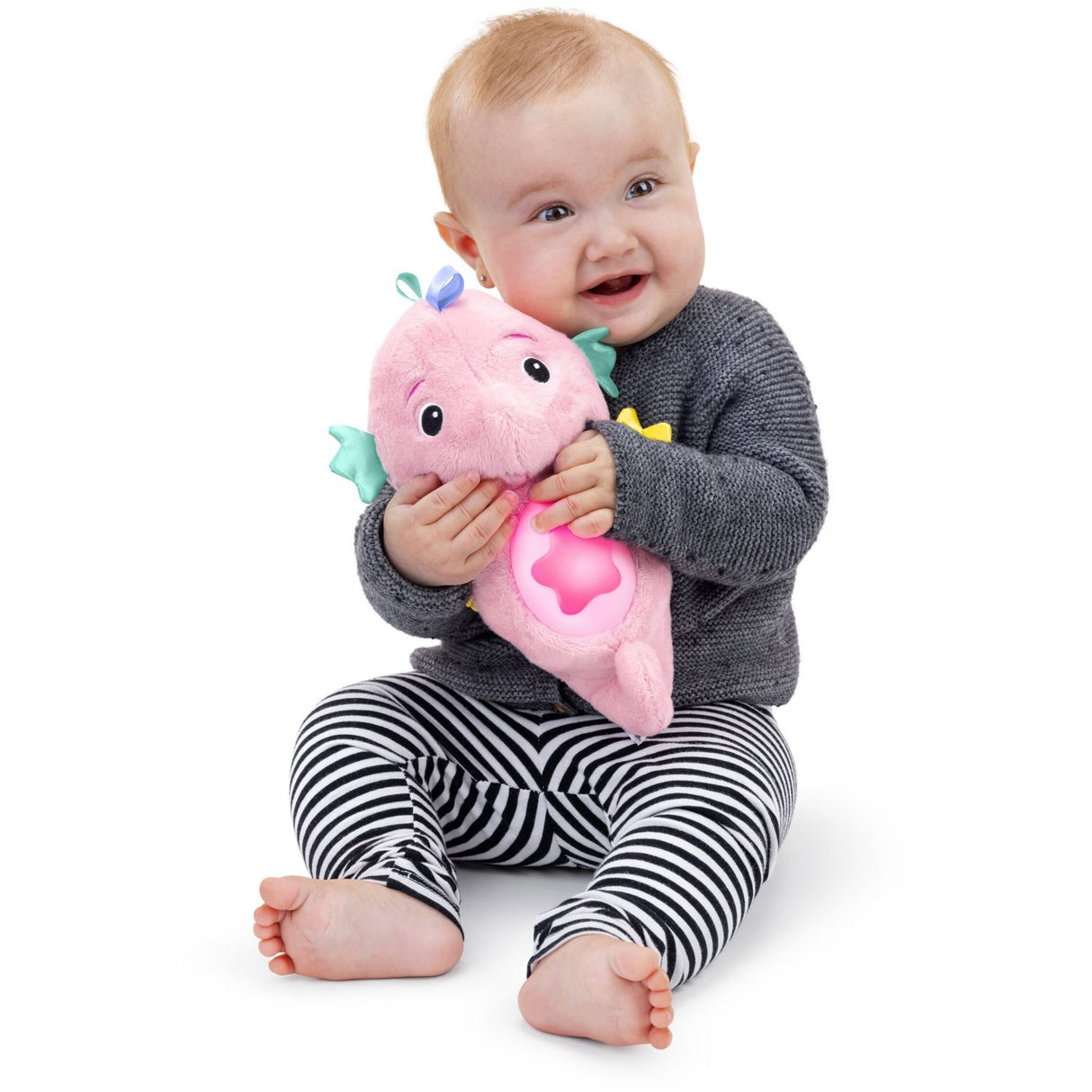 Baby Einstein Pink Sea Dreams Seahorse™ Plys Soother