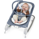 Ingenuity Chambray Happy Belly™ Rock-To-Bounce Massage Sæde