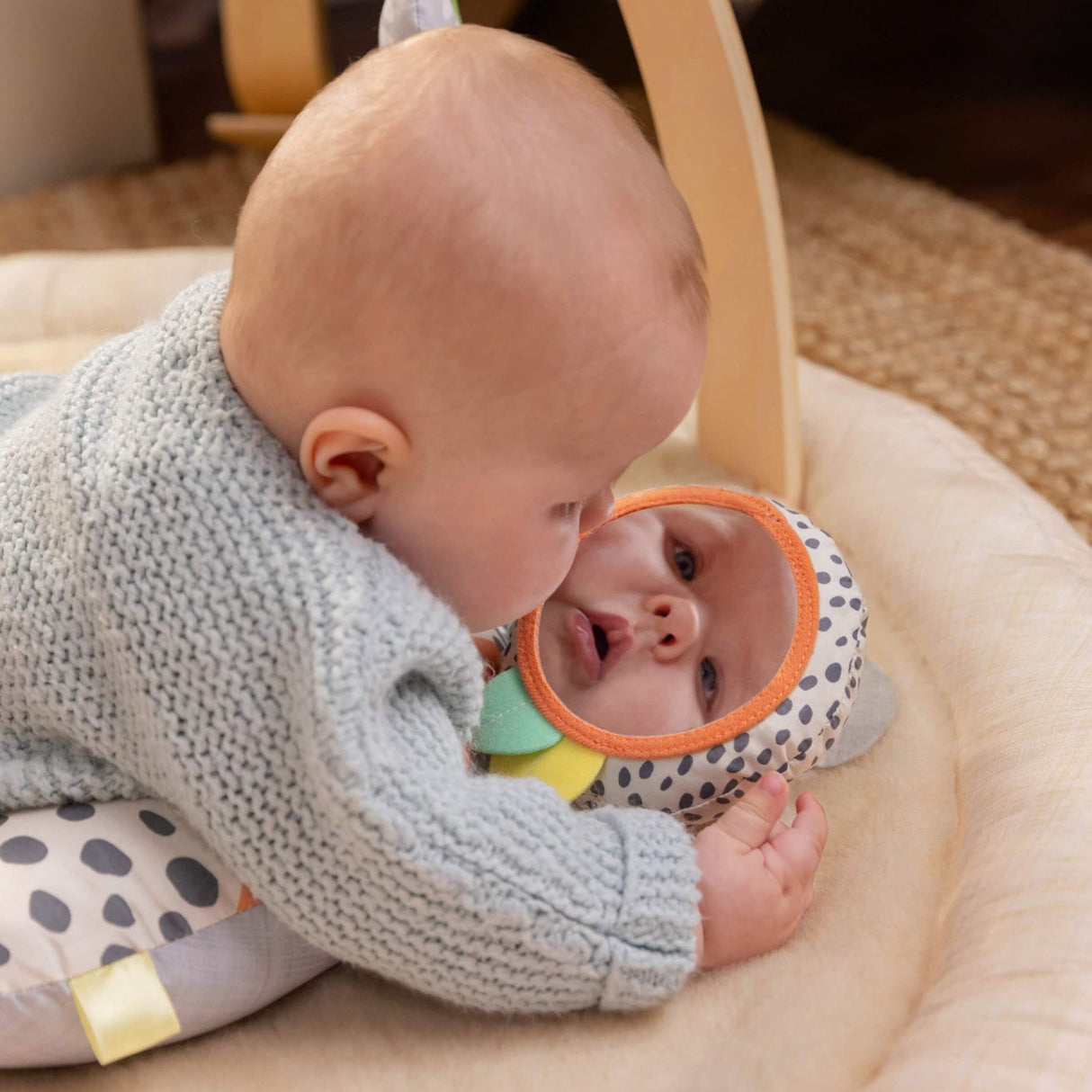 Ingenuity Every Season™ Plush Lambswool Play Gym