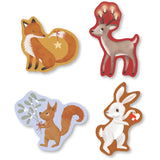 FILIBABBA Forest Friends Sæt Af 4 Puslespil Wonderful Winter