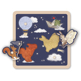 FILIBABBA Little Adventurers Wooden Sensory Puslespil