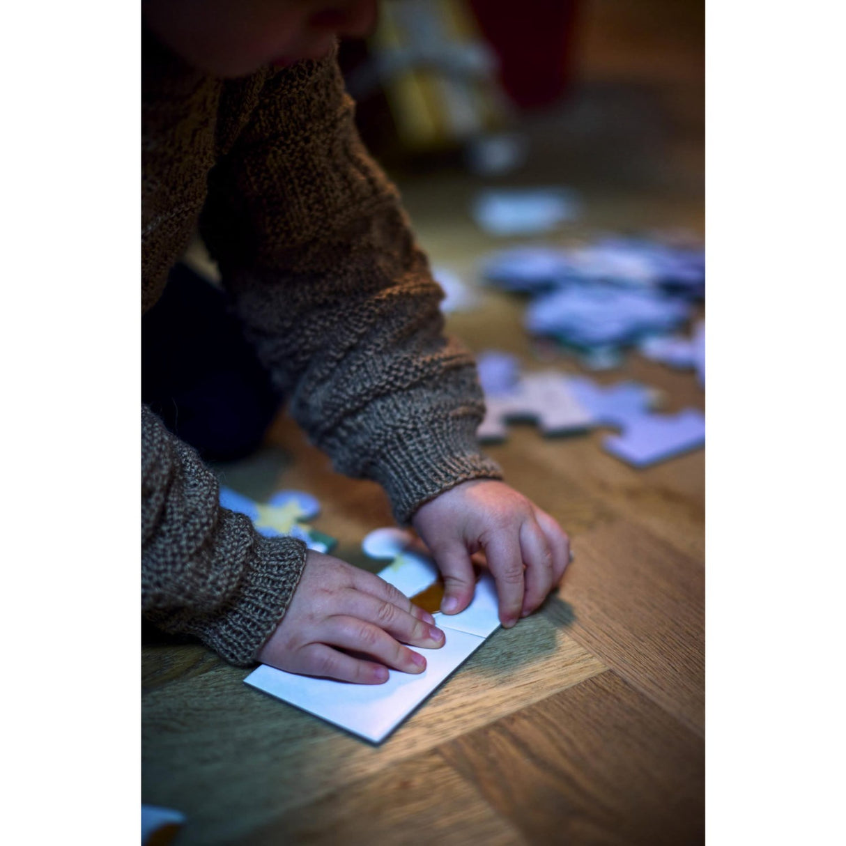 FILIBABBA Forest Friends Puslespil 30 Brikker 45x45 Cm Wonderful Winter