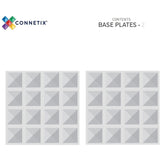 Connetix Clear Base Plate Pak 2 Styks