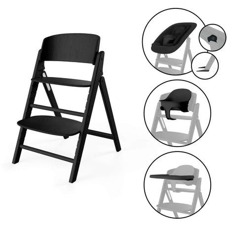 Cybex Stunning Black Click&Fold 4in1